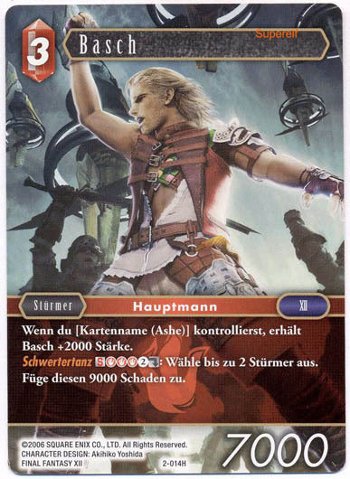 Final Fantasy Opus 2-014 H Basch Feuer