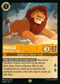 Lorcana Aufstieg der Flutgestalten 2-014 L Mufasa Bernstein