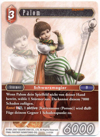 Final Fantasy Opus 2-015 H Palom Feuer