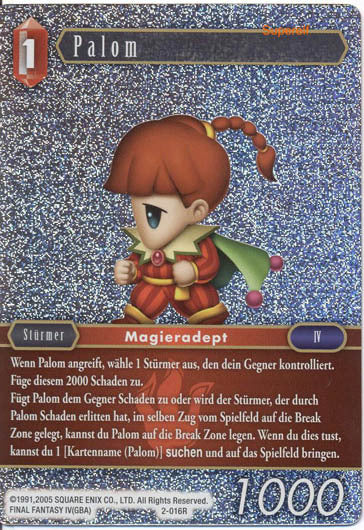 Final Fantasy Opus 2-016 R Palom Feuer