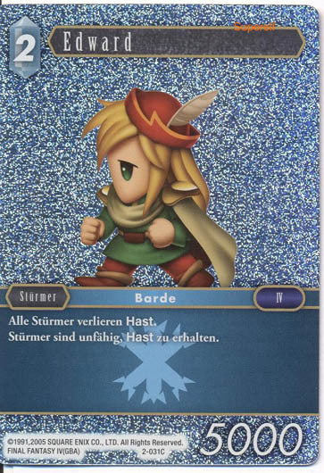 Final Fantasy Opus 2-031 C Edward Eis