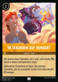 Lorcana Aufstieg der Flutgestalten 2-032 UC In Sekunden auf Hundert Bernstein