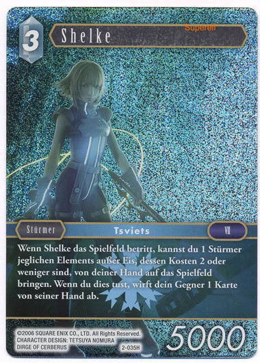 Final Fantasy Opus 2-035 H Shelke Eis