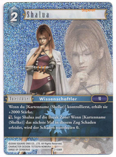 Final Fantasy Opus 2-036 R Shalua Eis