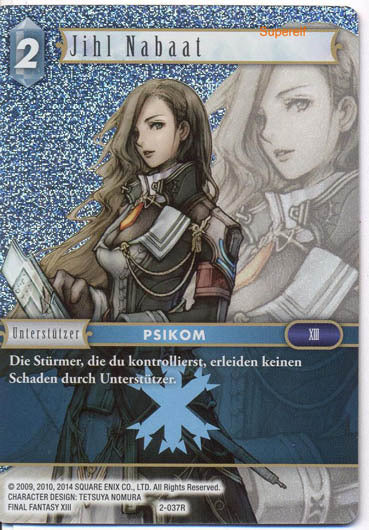 Final Fantasy Opus 2-037 R Jihl Nabaat Eis