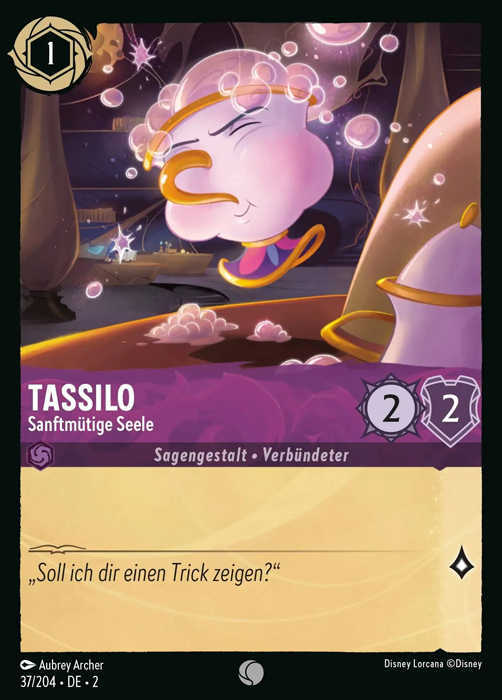 Lorcana Aufstieg der Flutgestalten 2-037 C Tassilo Amethyst