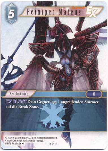 Final Fantasy Opus 2-044 R Peiniger Mateus Eis