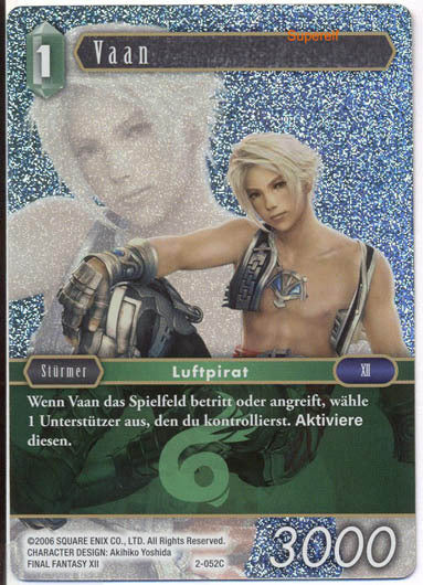 Final Fantasy Opus 2-052 C Vaan Wind