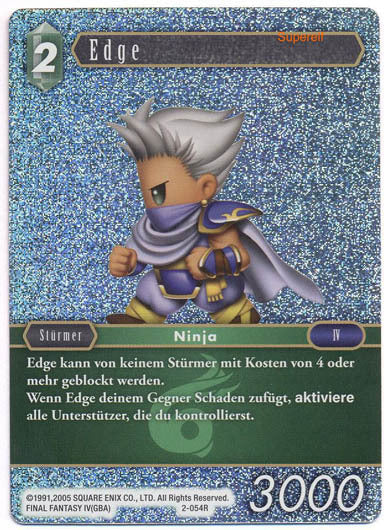 Final Fantasy Opus 2-054 R Edge Wind