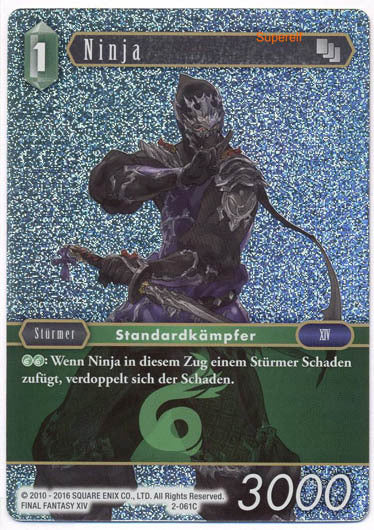 Final Fantasy Opus 2-061 C Ninja Wind