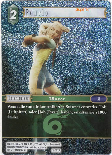 Final Fantasy Opus 2-067 R Penelo Wind