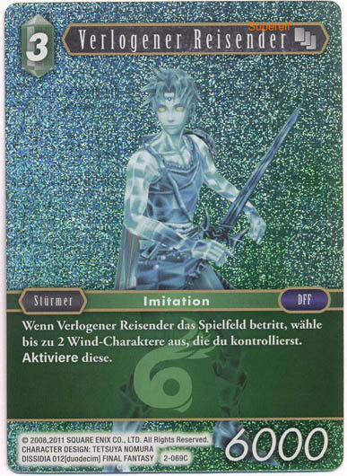 Final Fantasy Opus 2-069 C Verlogener Reisender Wind