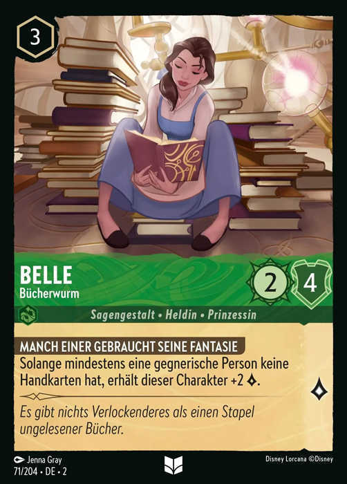 Lorcana Aufstieg der Flutgestalten 2-071 UC Belle Smaragd