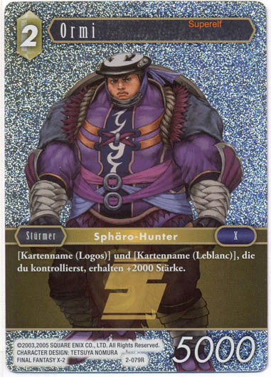 Final Fantasy Opus 2-079 R Ormi Erde