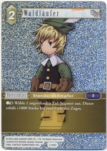 Final Fantasy Opus 2-082 C Waldläufer Erde