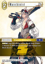 Final Fantasy Opus 2-083 C Maschinist Erde