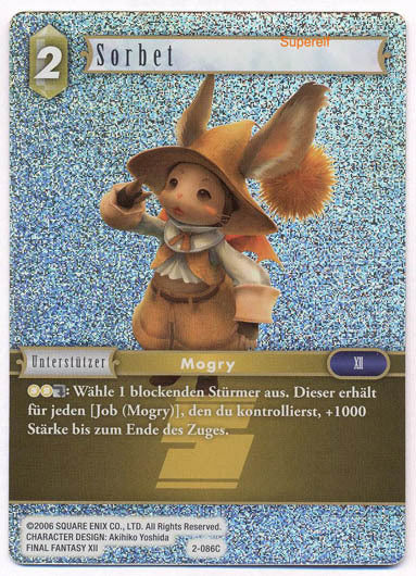 Final Fantasy Opus 2-086 C Sorbet Erde