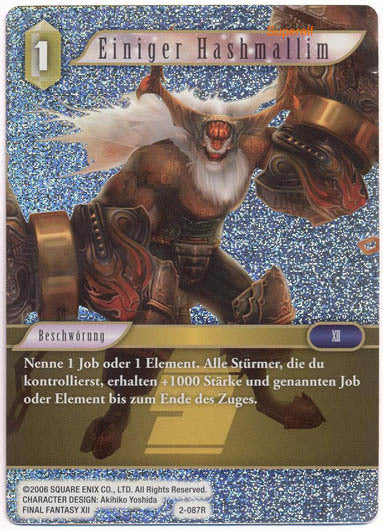 Final Fantasy Opus 2-087 R Einiger Hashmallim Erde