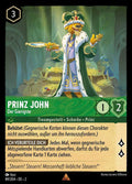 Lorcana Aufstieg der Flutgestalten 2-089 R Prinz John Smaragd
