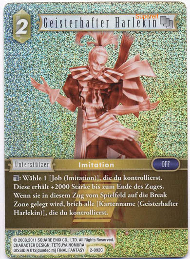 Final Fantasy Opus 2-092 C Geisthafter Harlekin Erde