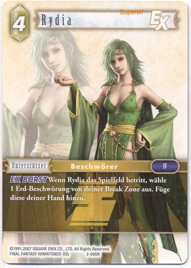 Final Fantasy Opus 2-095 R Rydia Erde