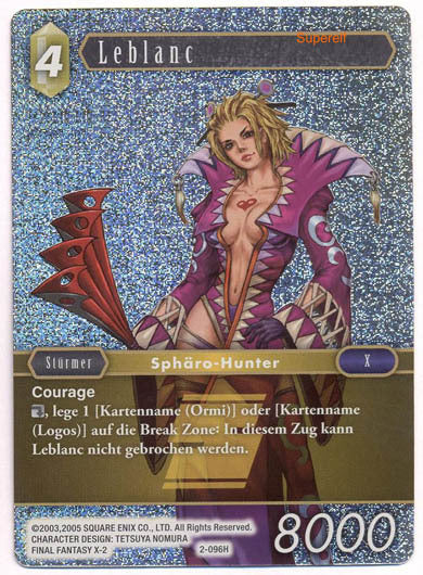 Final Fantasy Opus 2-096 H Leblanc Erde