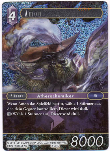 Final Fantasy Opus 2-098 L Amon Blitz
