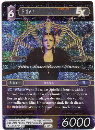 Final Fantasy Opus 2-099 L Edea Blitz