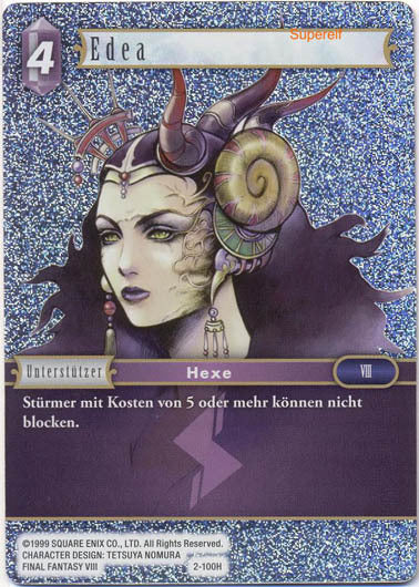 Final Fantasy Opus 2-100 H Edea Blitz