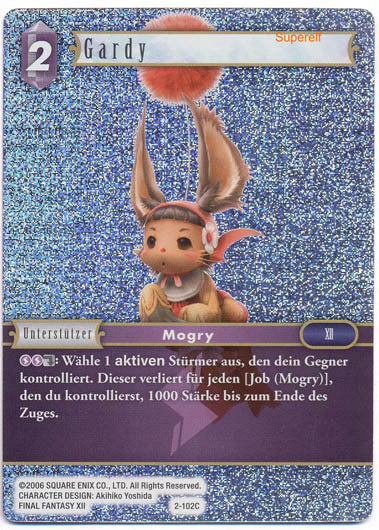Final Fantasy Opus 2-102 C Gardy Blitz