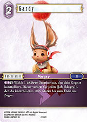 Final Fantasy Opus 2-102 C Gardy Blitz