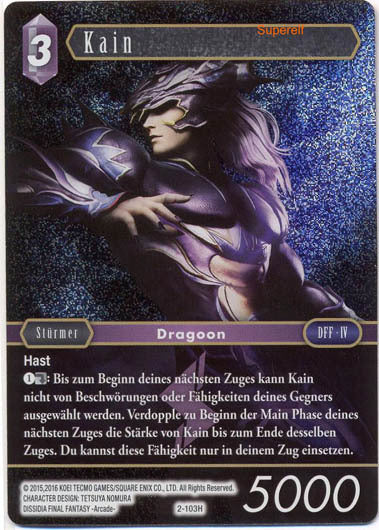 Final Fantasy Opus 2-103 H Kain Blitz