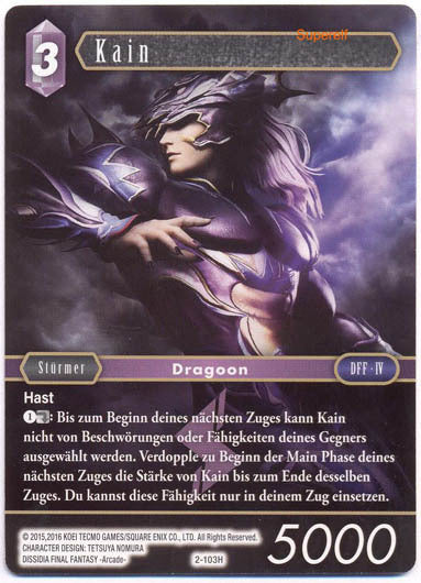 Final Fantasy Opus 2-103 H Kain Blitz