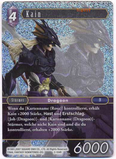 Final Fantasy Opus 2-104 R Kain Blitz