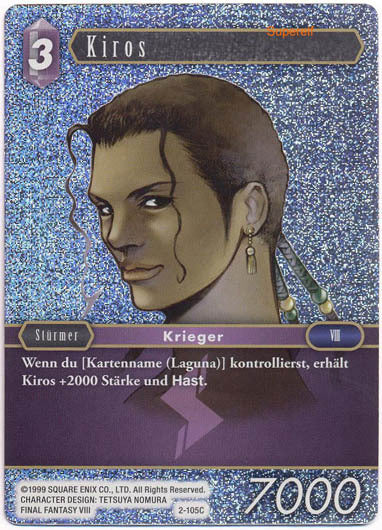 Final Fantasy Opus 2-105 C Kiros Blitz