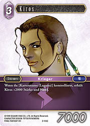 Final Fantasy Opus 2-105 C Kiros Blitz