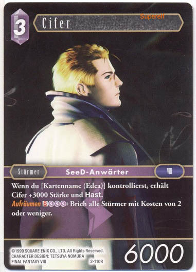 Final Fantasy Opus 2-110 R Cifer Blitz