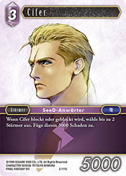 Final Fantasy Opus 2-111 C Cifer Blitz