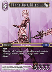 Final Fantasy Opus 2-112 C Flüchtiger Blitz Blitz