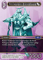 Final Fantasy Opus 2-118 C Verlogener Riesenbaum Blitz