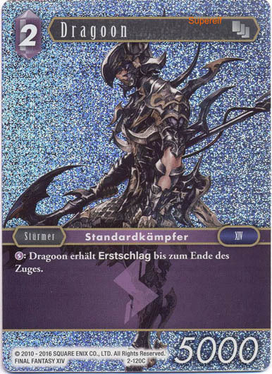 Final Fantasy Opus 2-120 C Dragoon Blitz