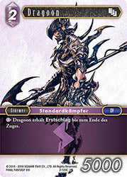 Final Fantasy Opus 2-120 C Dragoon Blitz