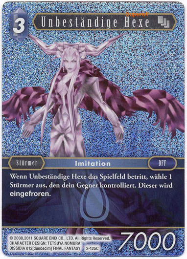 Final Fantasy Opus 2-125 C Unbeständige Hexe Wasser