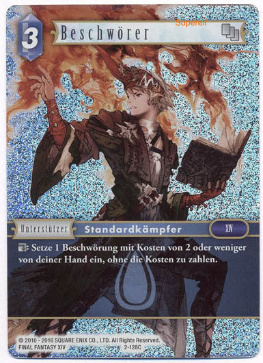 Final Fantasy Opus 2-128 C Beschwörer Wasser