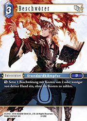 Final Fantasy Opus 2-128 C Beschwörer Wasser