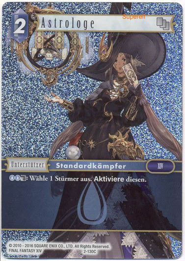 Final Fantasy Opus 2-130 C Astrologe Wasser