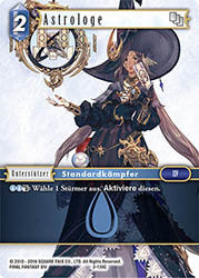 Final Fantasy Opus 2-130 C Astrologe Wasser
