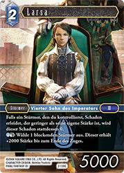 Final Fantasy Opus 2-139 C Larsa Wasser