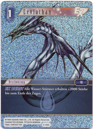 Final Fantasy Opus 2-140 C Leviathan Wasser