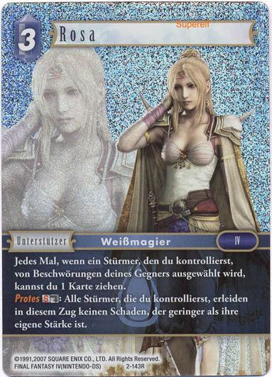 Final Fantasy Opus 2-143 R Rosa Wasser